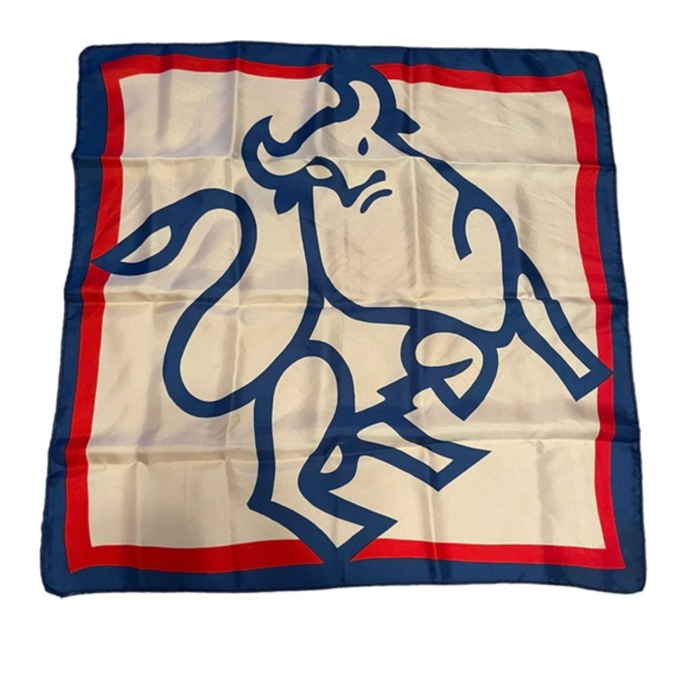 Merrill Lynch Red, White, & Blue‎ Silk Scarf
